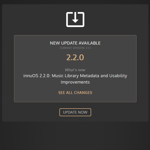 What's new with innuOS 2.2