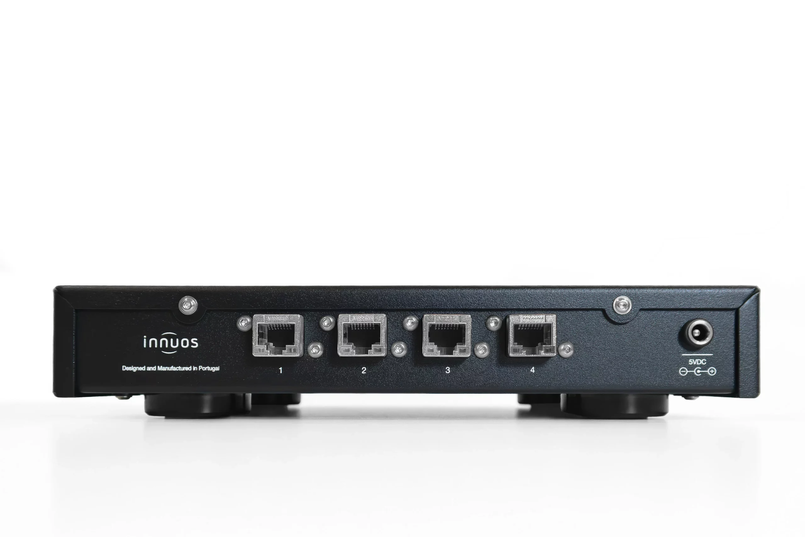 The Rear Panel of the NET1 Audiophile Network Switch